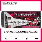 GNB GAONENG 7200MAH 4S 4S1P HV 15.2V 150C RC LiPo Battery 4S LCG 5mm Hard Case Lock Crawler Arrma RTR HPI Tamiya RC Car Boat